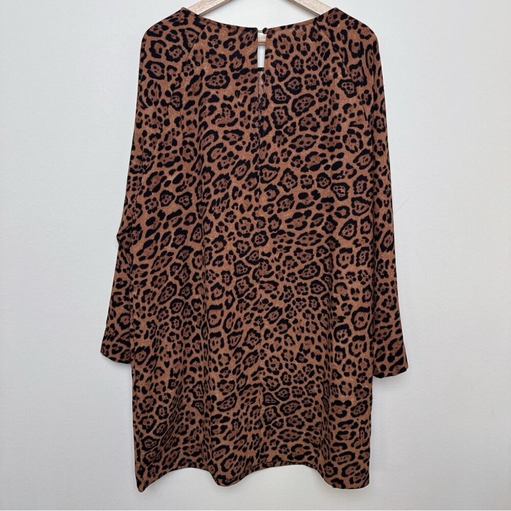 H&M Womens Xlagre Wide Sleeved Leopard Dress - Picture 11 of 11